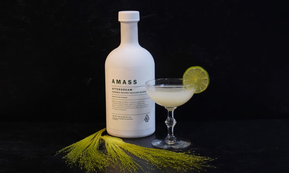 Amass Releases Its First Cannabis-Infused Non-Alcoholic Spirit