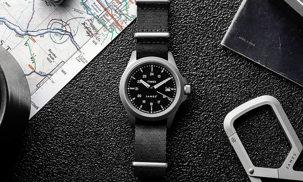 The James Brand X Timex Expedition North Titanium