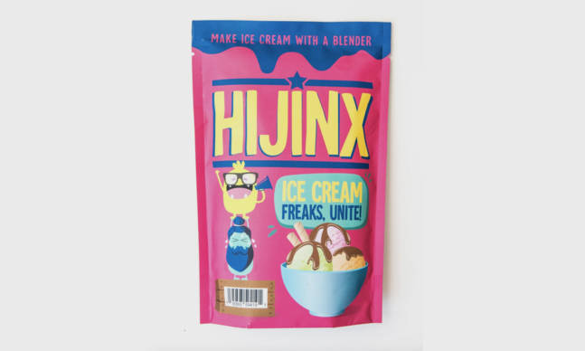 Make Your Own Ice Cream at Home with Hijinx Ice Cream Mix