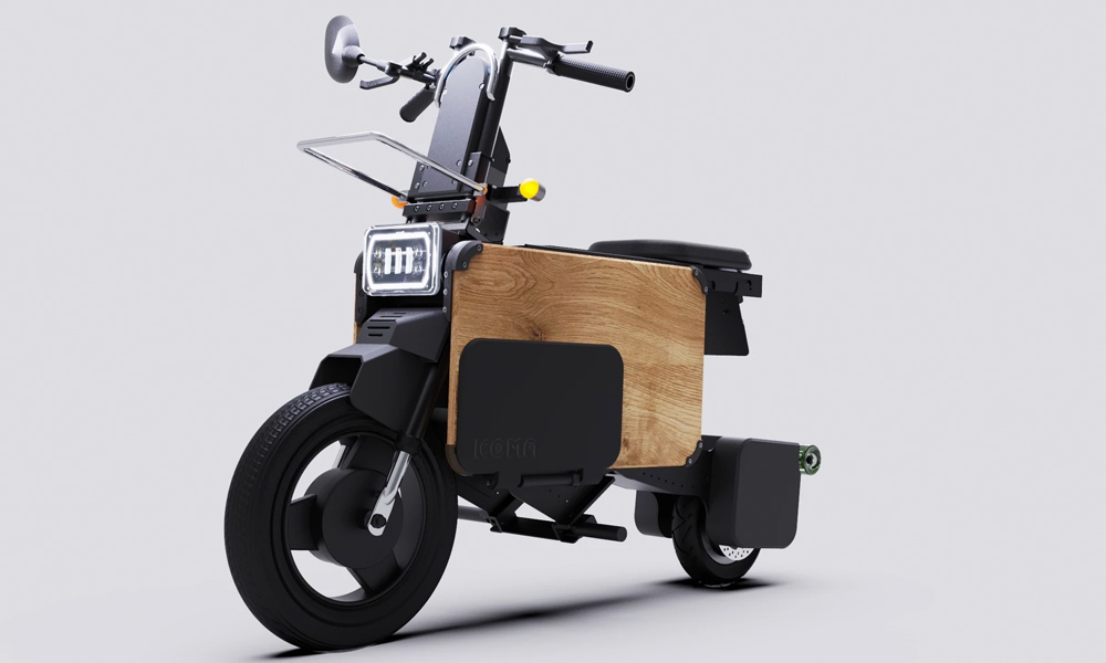 Icoma Tatamel Suitcase Electric Moped Concept