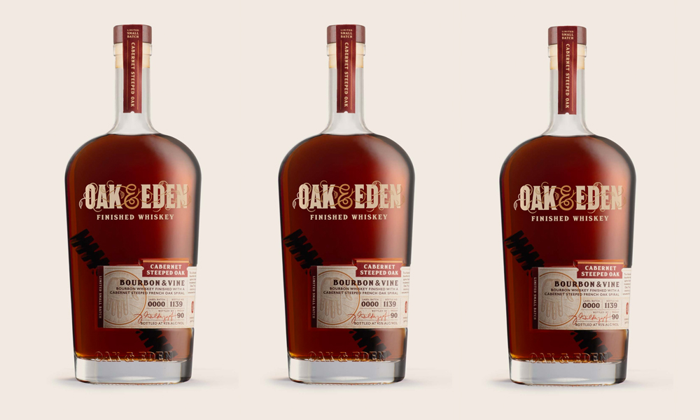 Oak & Eden Is Back with Another Award-Winning Cabernet-Infused Bourbon