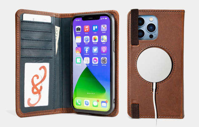 Pad-Quill-iPhone-13-LeatherSafe-Pocket-Book-Case