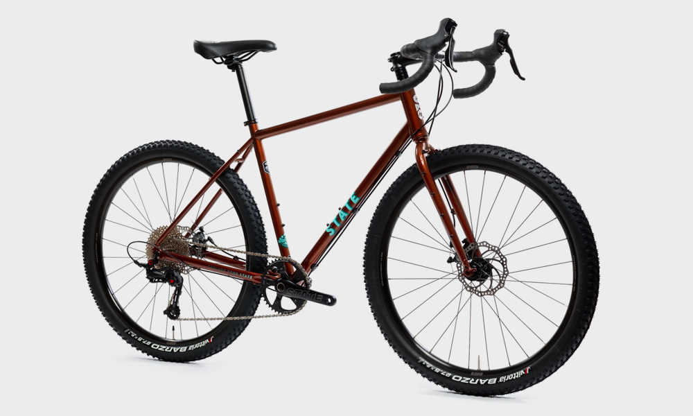 State Bicycle Co. 4130 All-Road Bike in Copper Brown