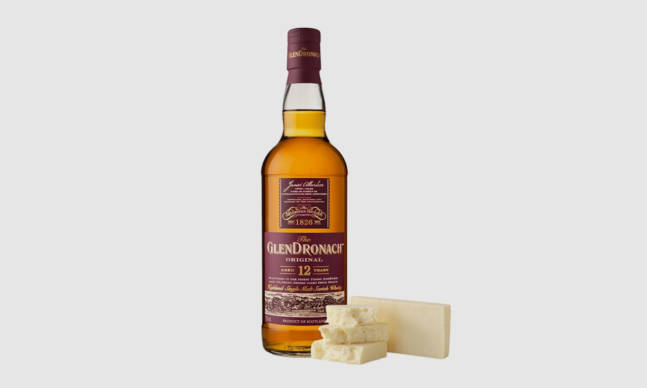 The GlenDronach 12 Year Scotch and Point Reyes White Cheddar Pairing