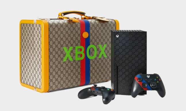 Gucci Collaborates with Xbox on a Limited Edition Xbox Series X Console