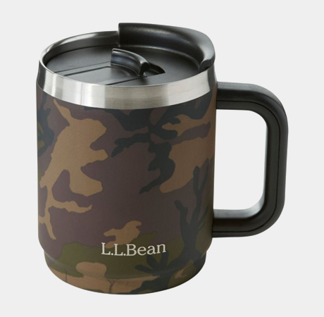 L.L. Bean Camo Camp Mug