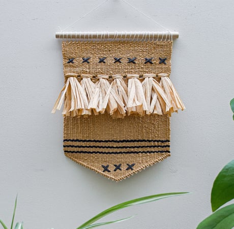 Rafia Boho Wall Hanging