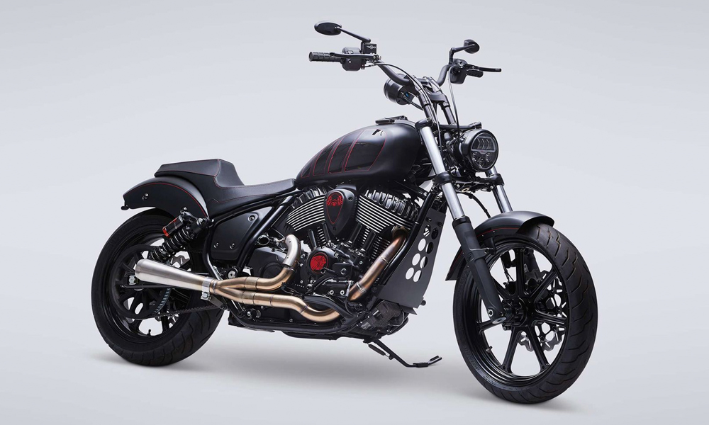 Motocross Legend Carey Hart Built a Custom Indian Chief Motorcycle for Jon Bernthal