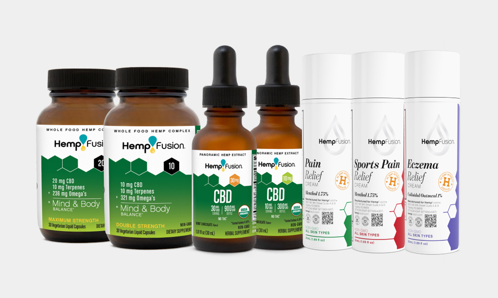 HempFusion Has All the CBD Products You Need