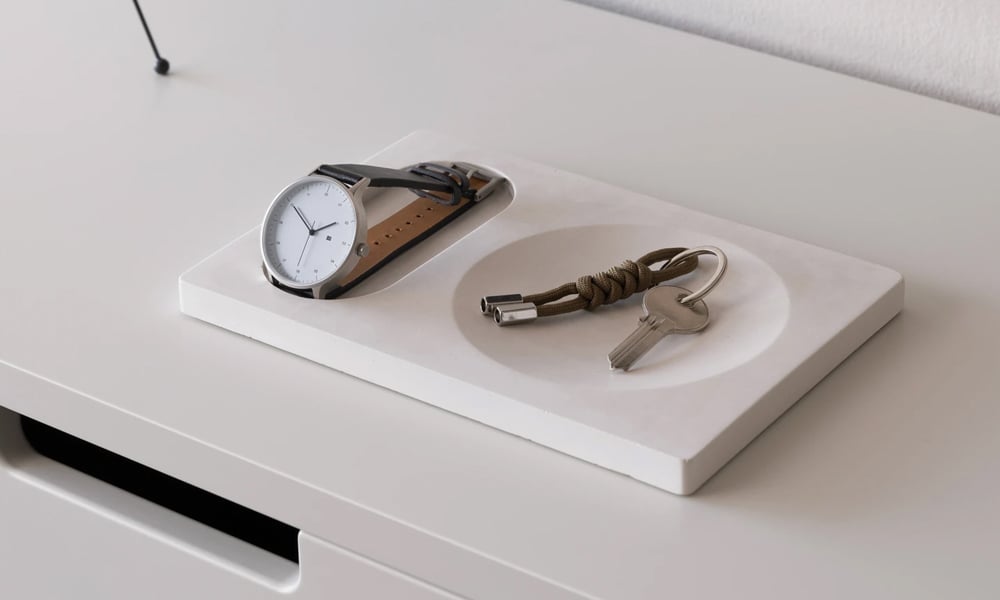 The Instrmnt Catch Tray Is a Functional Display Stand For Your Watch and EDC