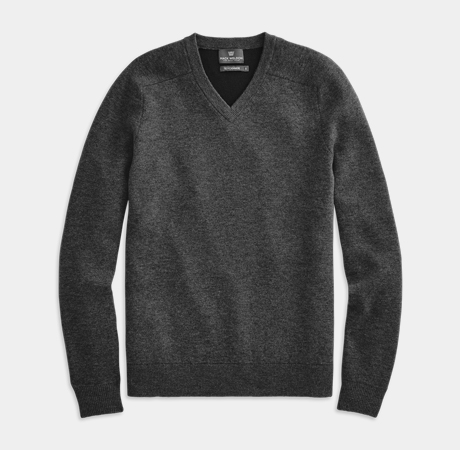 Mack Weldon Tech Cashmere V-Neck Sweater