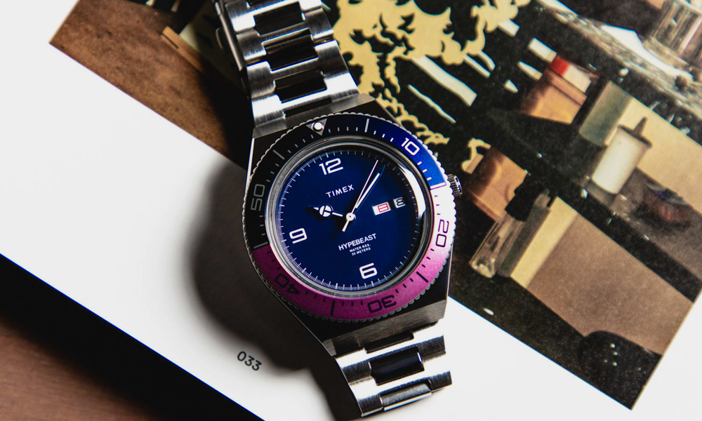 HYPEBEAST x Timex M79 “Fuchsia” Automatic Watch