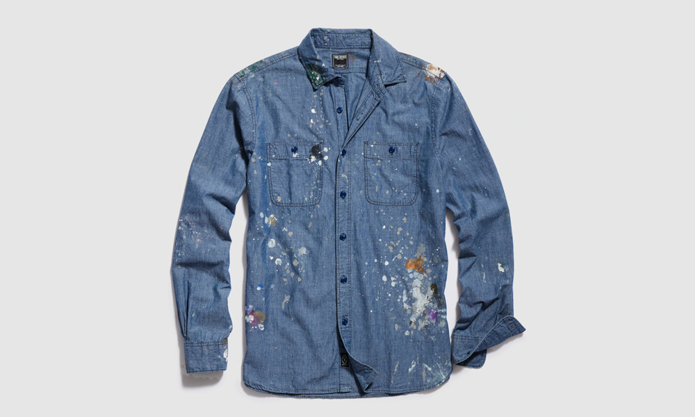Todd Snyder x Tracy Morgan Paint Splatter Collection