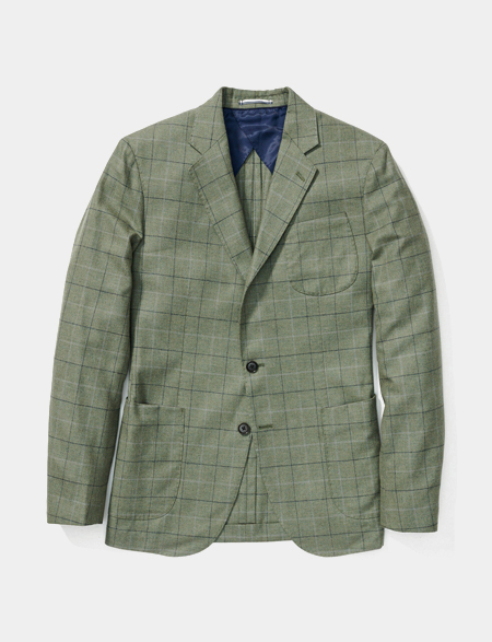 The Robert Windowpane Blazer