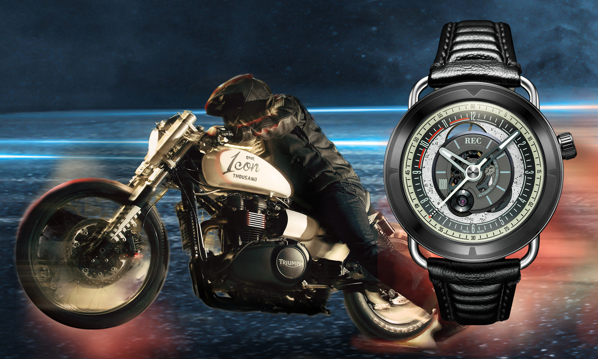 Rec Watches Latest Masterpiece Is Made From the Icon 1000 Triumph Speedmaster
