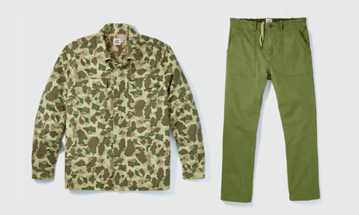 Huckberry x Flint & Tinder The Fatigue Collection