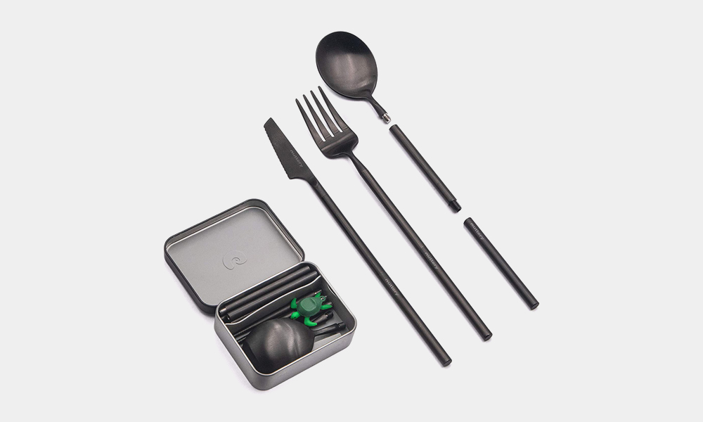 Outlery’s Full-Size Cutlery Set Packs Down Into a Hip Pack but Will Still Tackle All Your Meals