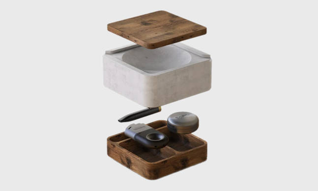 The Vessel Ash Is a Stylish Modern Ashtray and Storage Solution