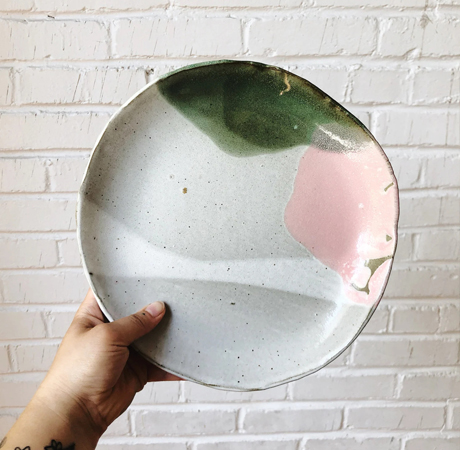 Custom Colorful Ceramic Plate