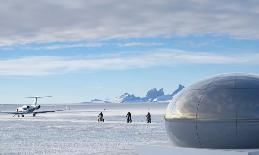 The Echo White Desert Pods Are a Next Level Vacation Destination in Antartica