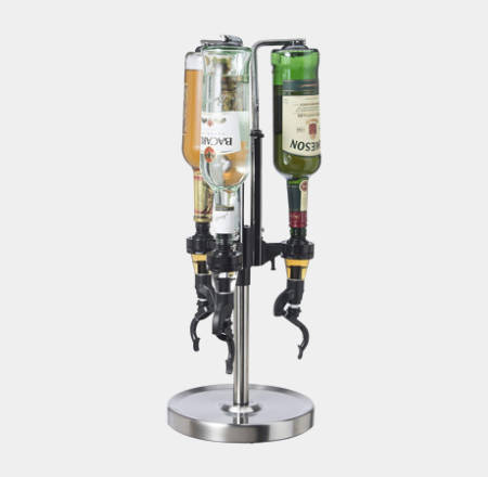 3-Bottle-Revolving-Liquor-Dispenser