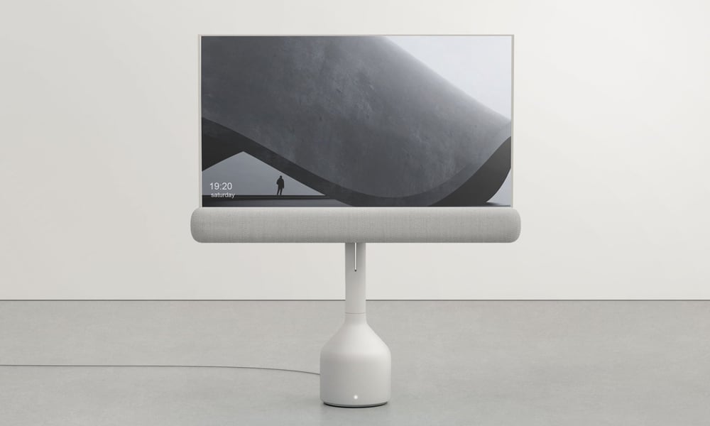 Studio Booboon Debuts Rollable OLED TV and Soundbar