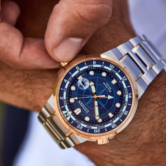 Dress up Any Outfit With the Citizen Eco-Drive Endeavor Watch