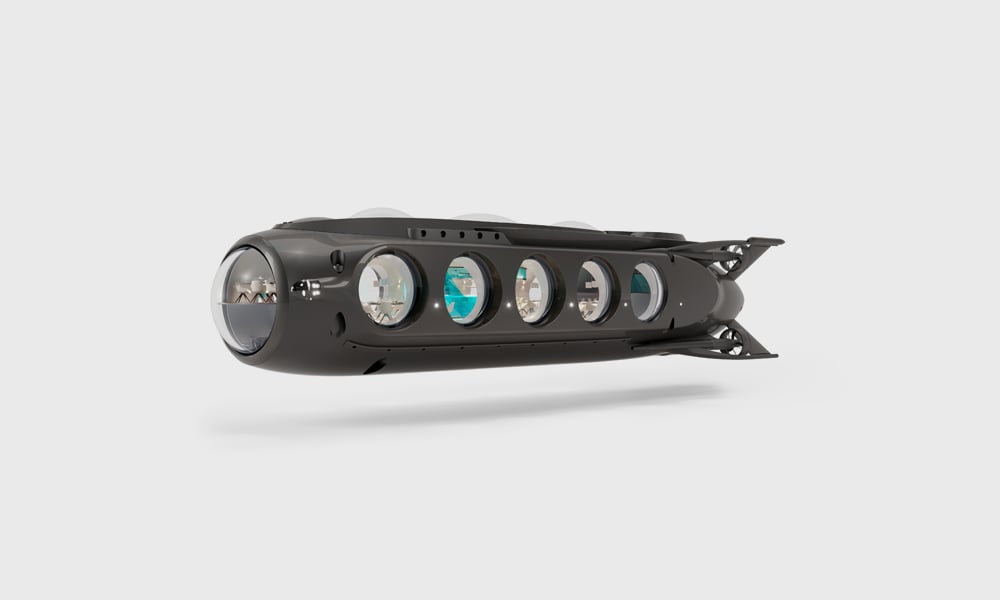 U-Boat Worx UWEP (Underwater Entertainment Platform) Submarine Is Fit For a Bond Villain