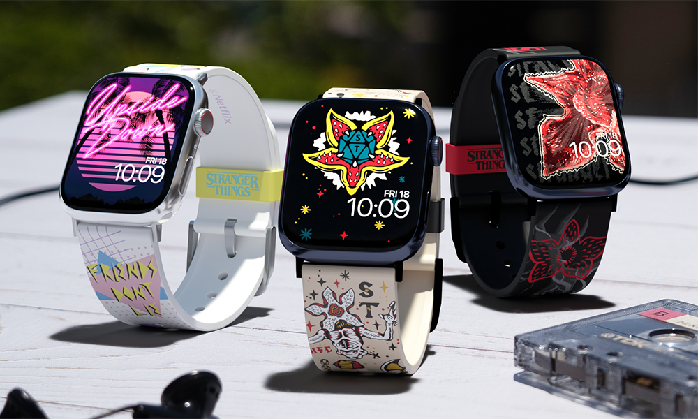 These ‘Stranger Things’ Smartwatch Accessories Let You Show Off Your Love of the Series Nostalgia