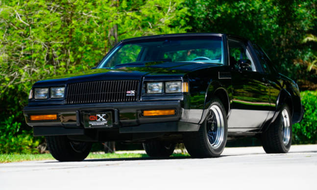1987 Buick Regal GNX with 55 Miles Goes to Auction
