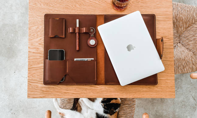 Carry Your MacBook and All Your Accessories in Style With This Roarcraft Organizer