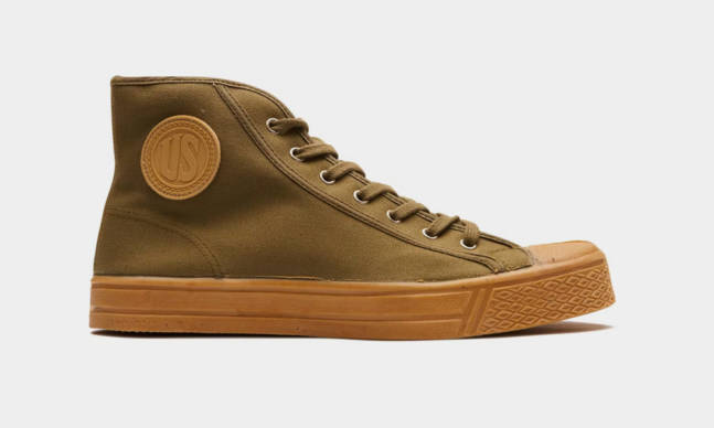 US Rubber CO. Military High Tops