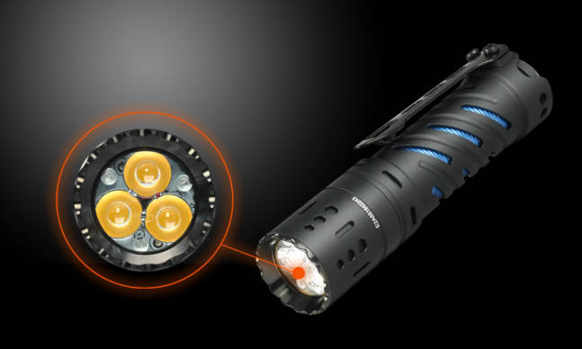 The E70 MINI Flashlight with Nichia 591A LED Is 40x More Powerful Than Your Phone Flashlight