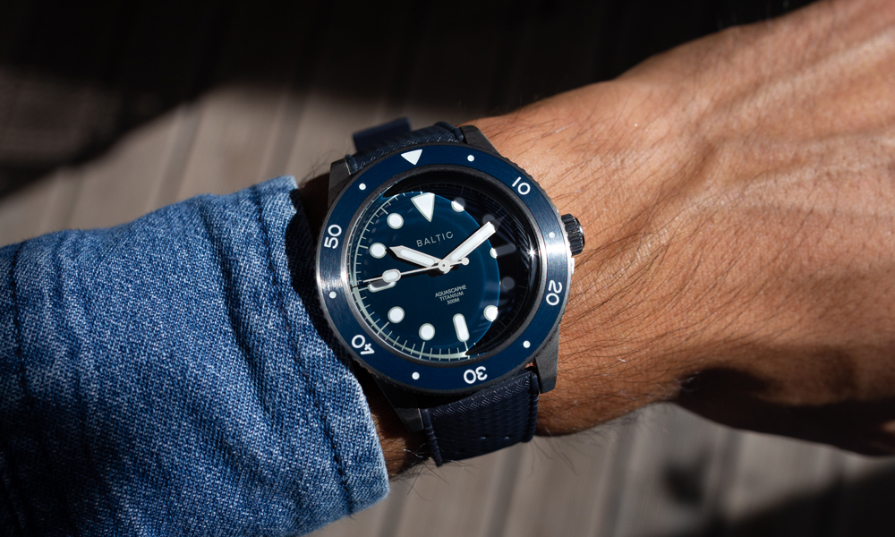 Baltic’s Limited-Edition Aquascaphe Titanium Watches Are Designed for Adventure