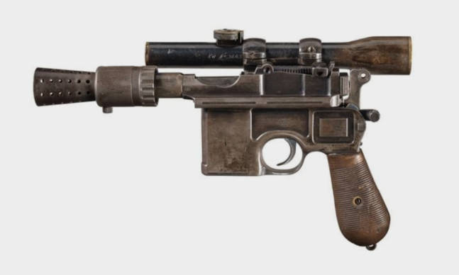 Han Solo’s Iconic DL-44 Heavy Blaster Heads to Auction