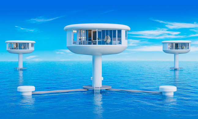Ocean Builders Is a Startup Offering Luxury Homes On Top of the Ocean