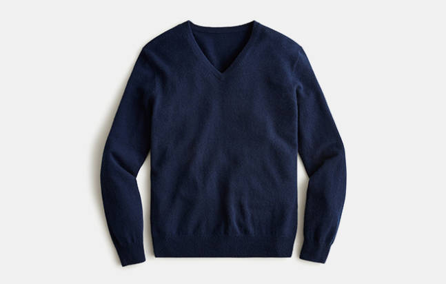 Cashmere-V-Neck-from-J-Crew