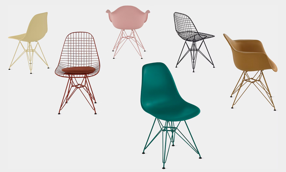 Herman Miller x HAY Colorful Eames Furniture Collection
