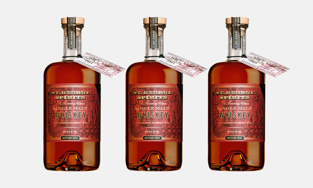 St. George Spirits Releases 40th Anniversary Edition Single Malt Whiskey