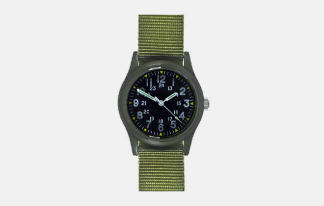 MWC-Classic-1960s-1970s-Pattern-Olive-Drab-Vietnam-Watch