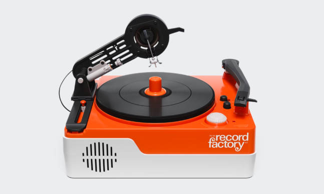 The Teenage Engineering PO-80 Record Factory Lets You Make Your Own Vinyl Records