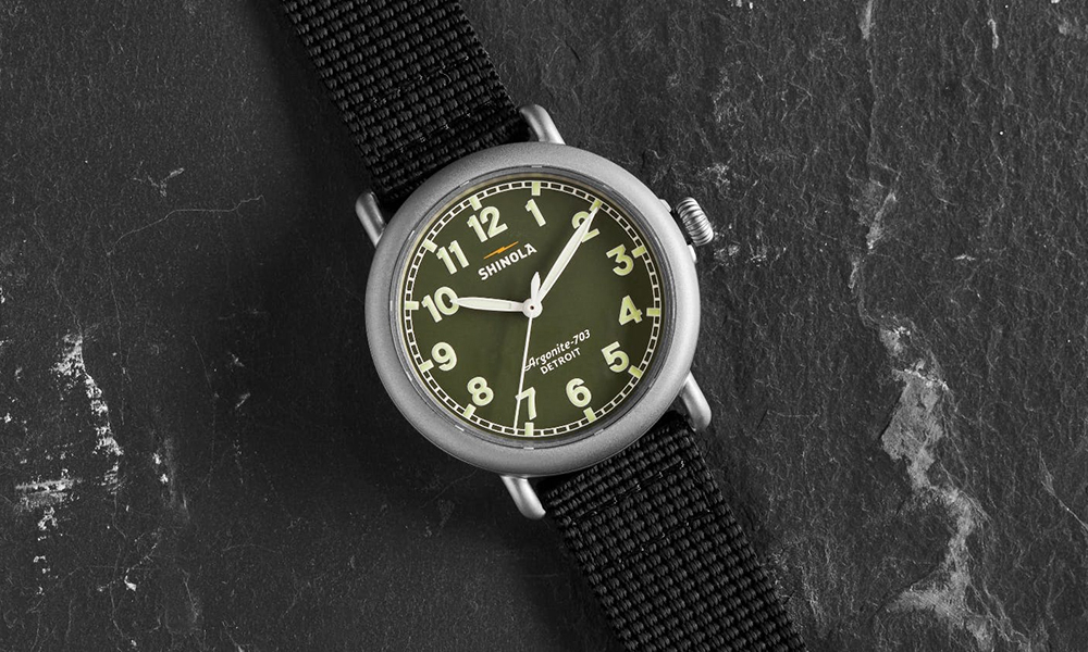 The Shinola Runwell Field Watch Is a Reminder to Slow Down and Appreciate What Matters
