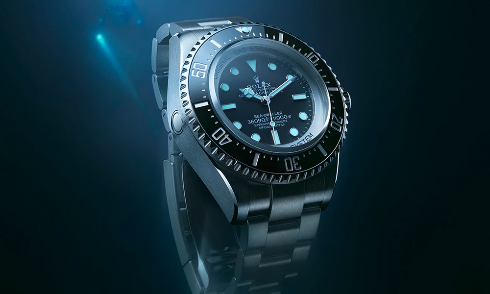 The Deepsea Challenge is Rolex’s First Titanium Watch