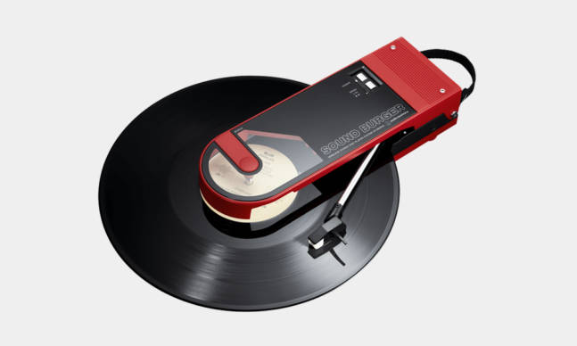 The Audio-Technica Sound Burger Is a Retro Portable Turntable