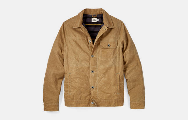 Flint-and-Tinder-Flannel-Lined-Waxed-Trucker-Jacket