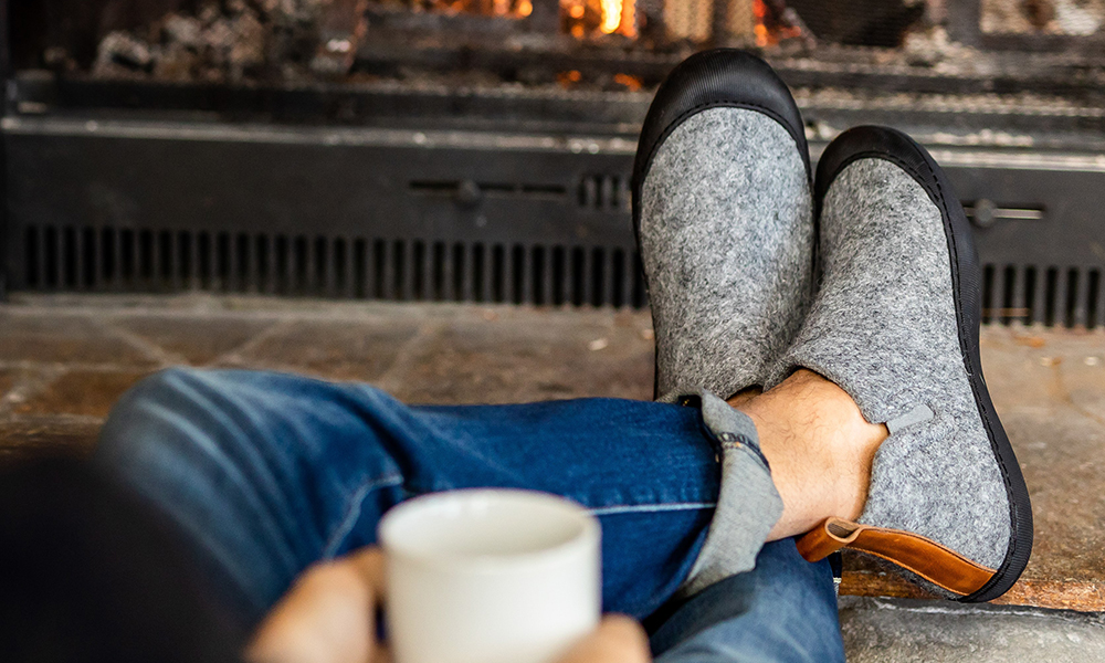 “A Bourbon by the Fire” for Your Feet