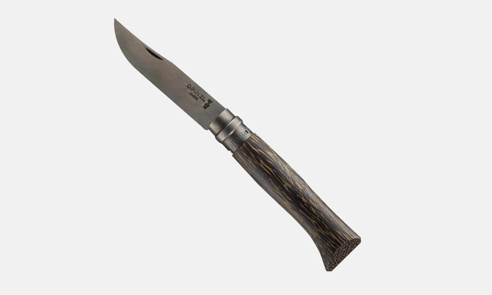 Opinel Limited Edition No.08 Black Palm Tree Folding Knife