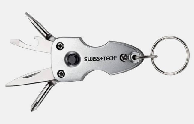 Swisstech 7 in 1 keyring multitool