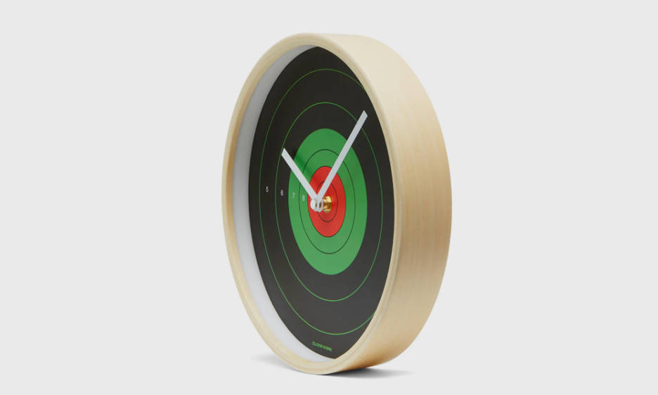 Clockwerk Target Wall Clocks Cool Material
