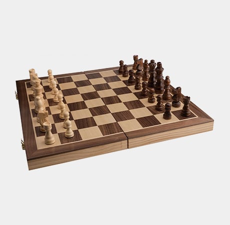 15 Inch Magnetic Wooden Chess Set